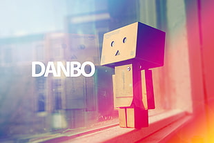Danbo digital wallpaper